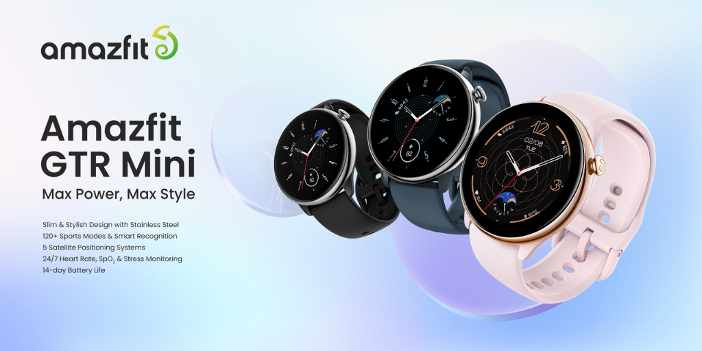 Mobile2Go. Amazfit GTR Mini [120+ Sports Modes & Smart Recognition