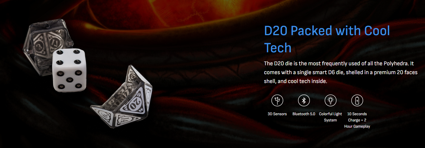 GoDice D20 Connected