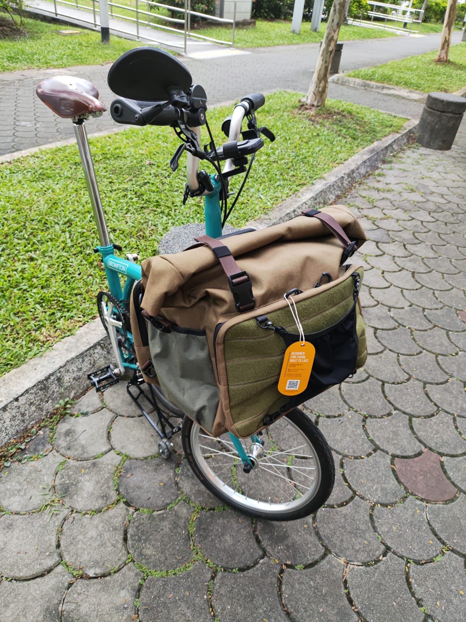 Harris Tweed Brompton Game Bag Sale Hartmann Musette Style Carry