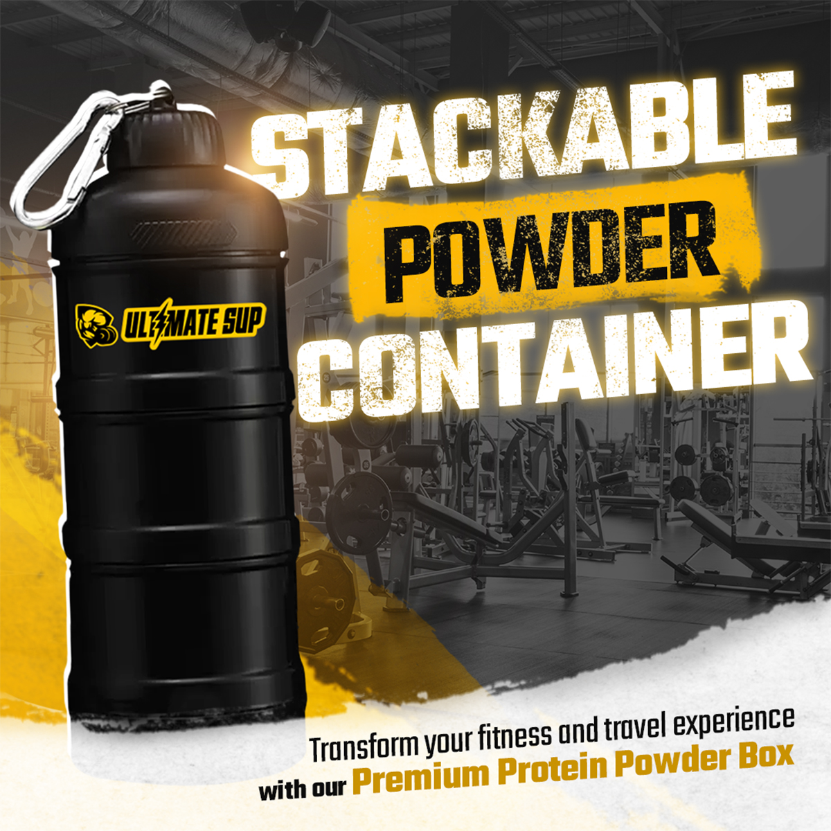 Stackable Powder Container -  Introduction