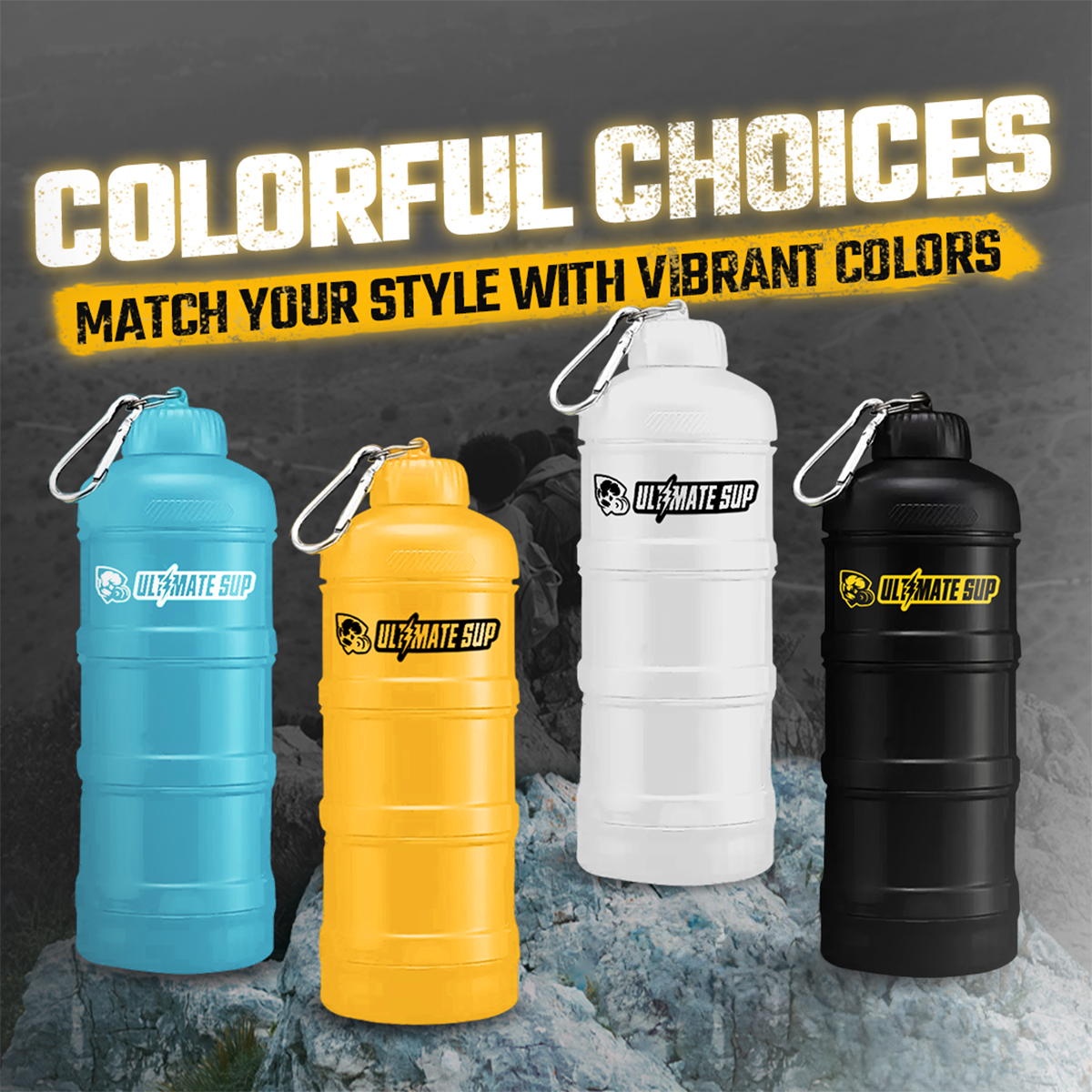 Stackable Powder Container -  Colorful Choice