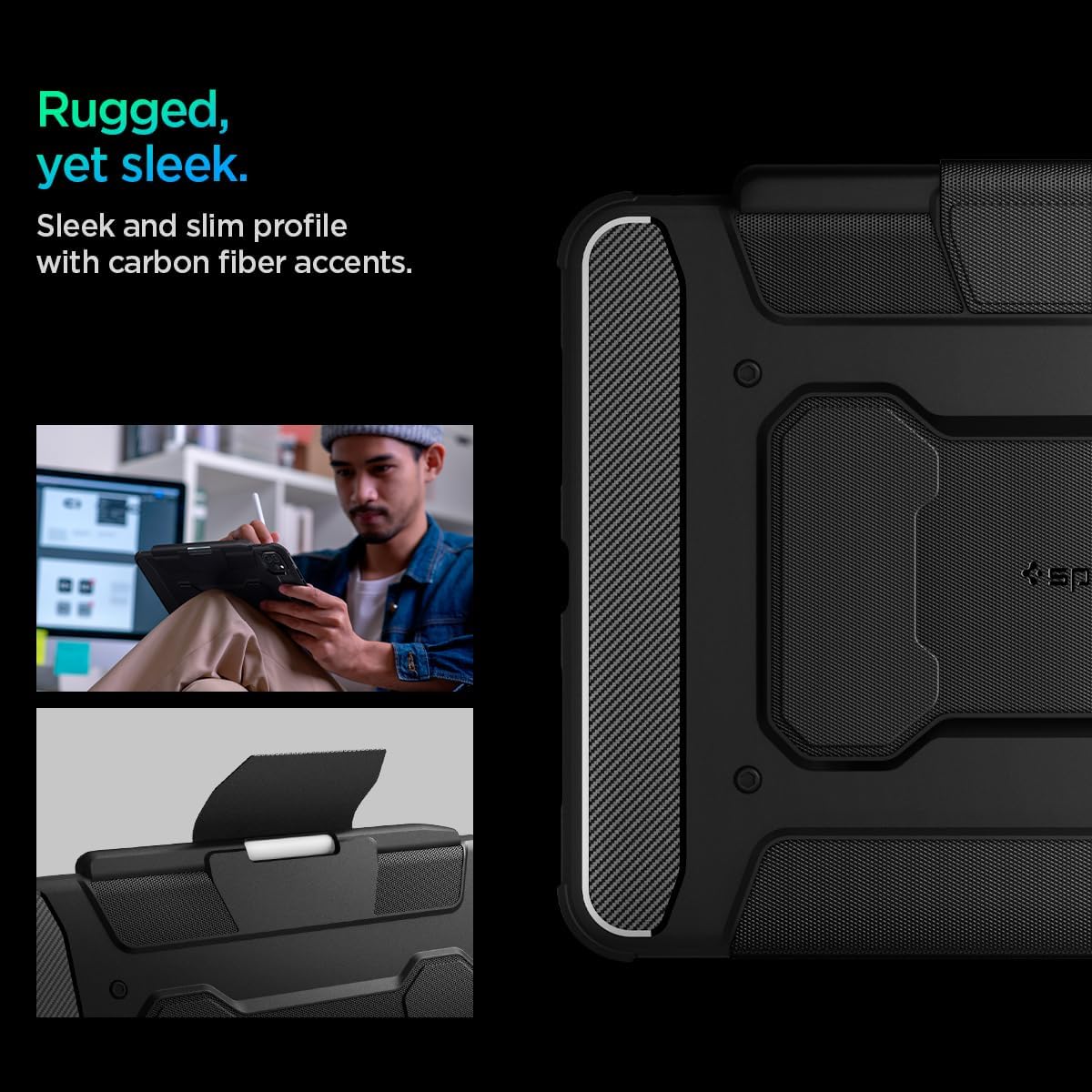 iPad Pro 11" Case (2024) Rugged Armor Pro