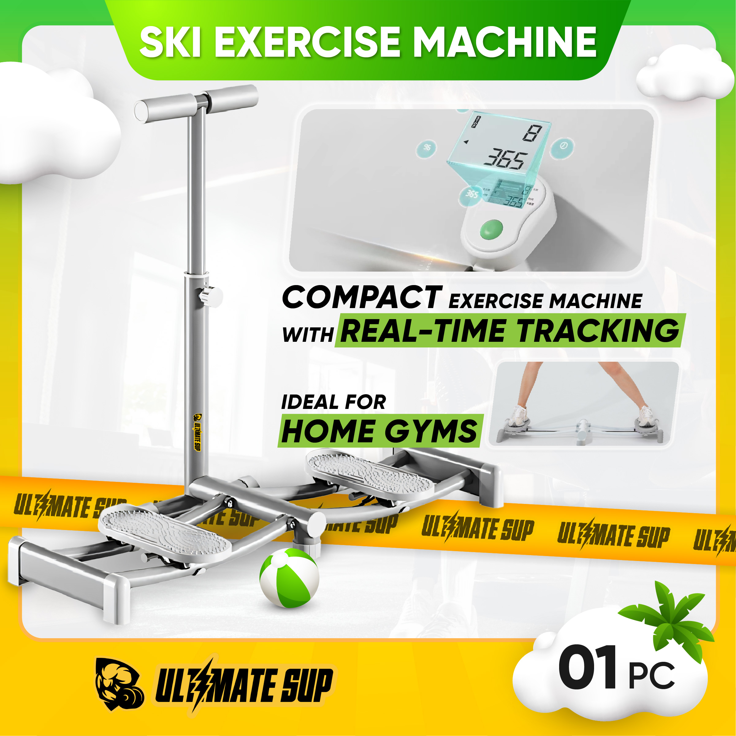 Ski Exercise Machine - Thumb