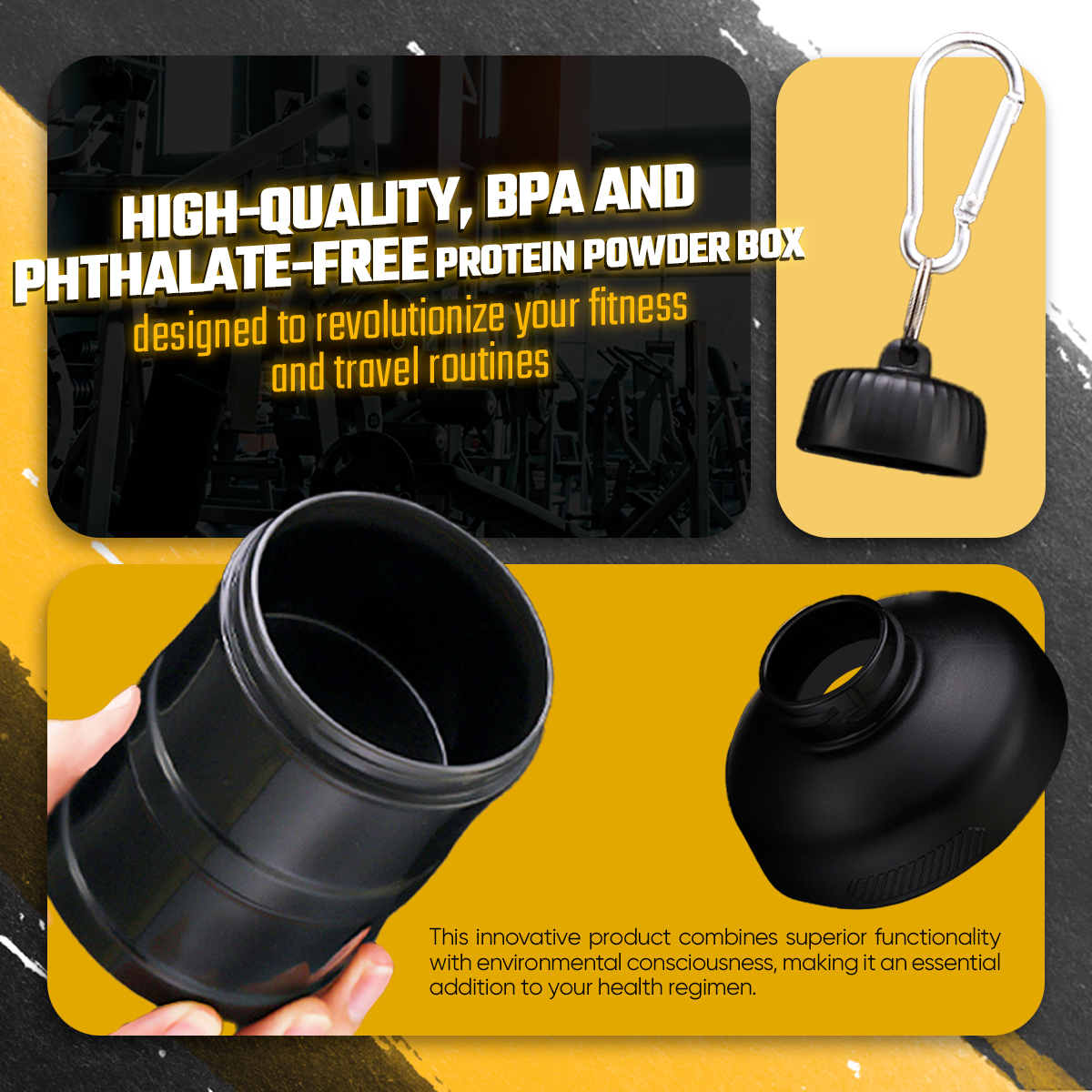 Stackable Powder Container -  Quality