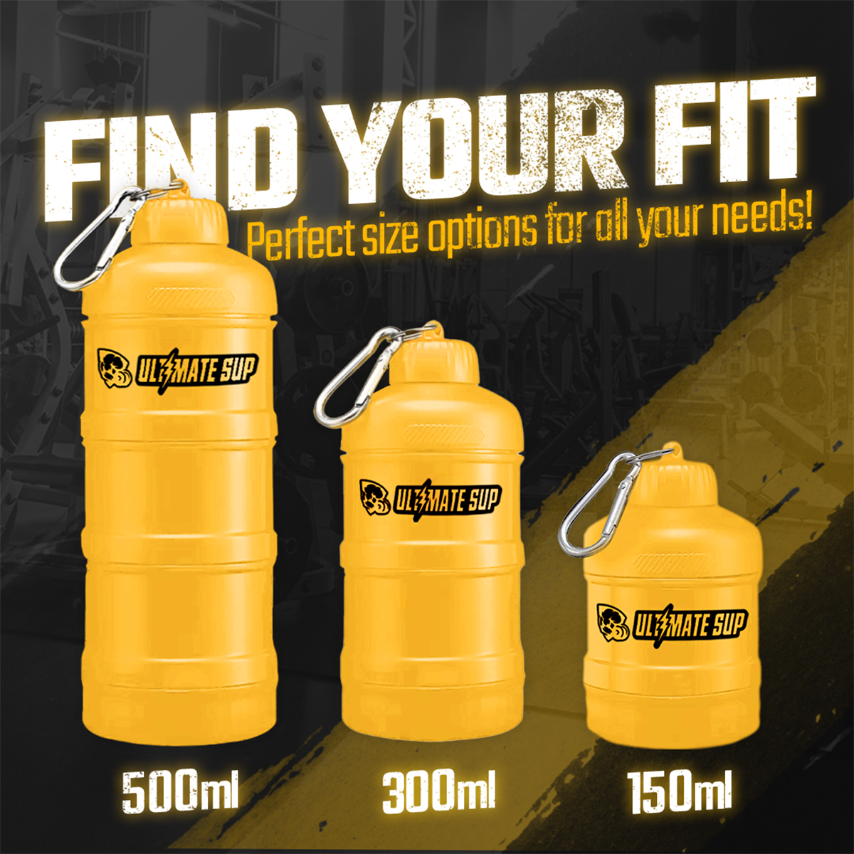 Stackable Powder Container -  Multiple SIzes