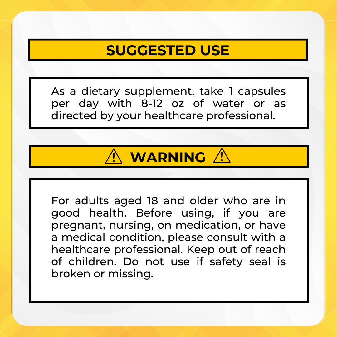 Nutricost CoQ10 - Suggested Use