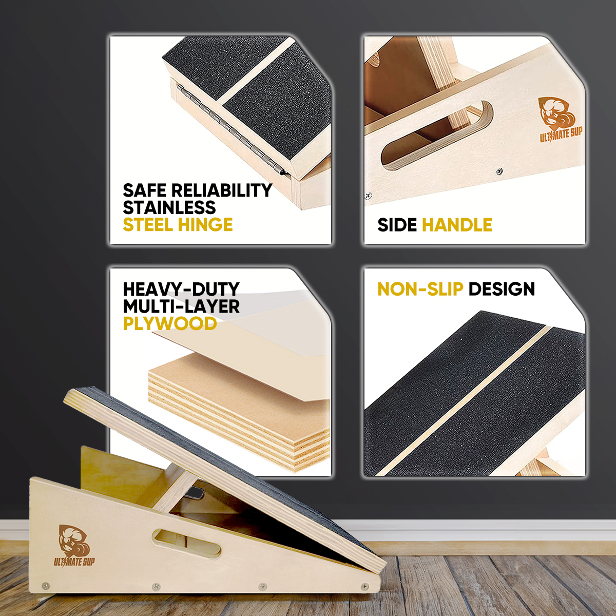 Wooden Slant Board - Convenience