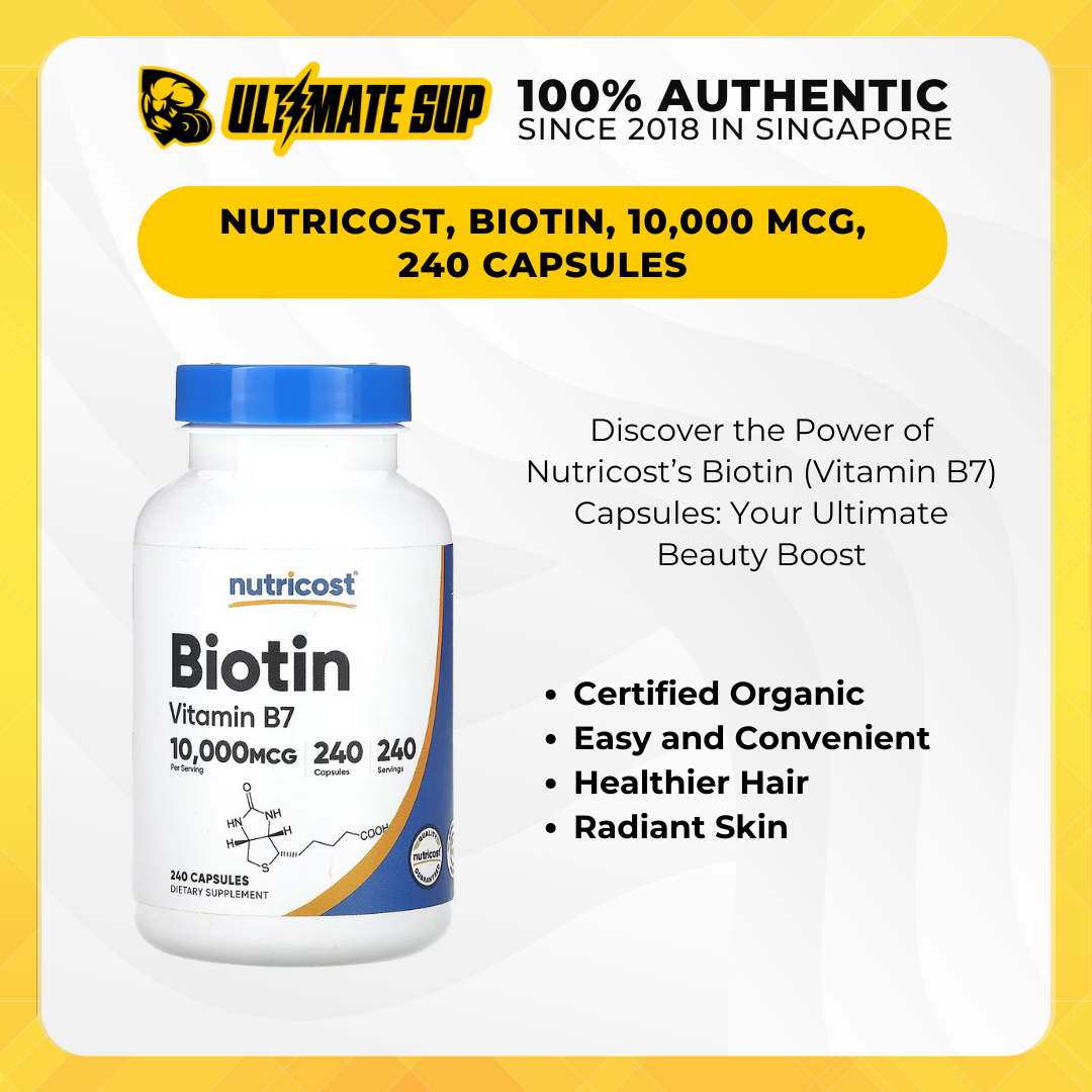 Nutricost Biotin - Introduction