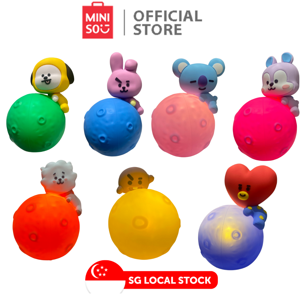MINISO BT-21 Collection Planet LED Night Light(CHIMMY/COOKY/KOYA