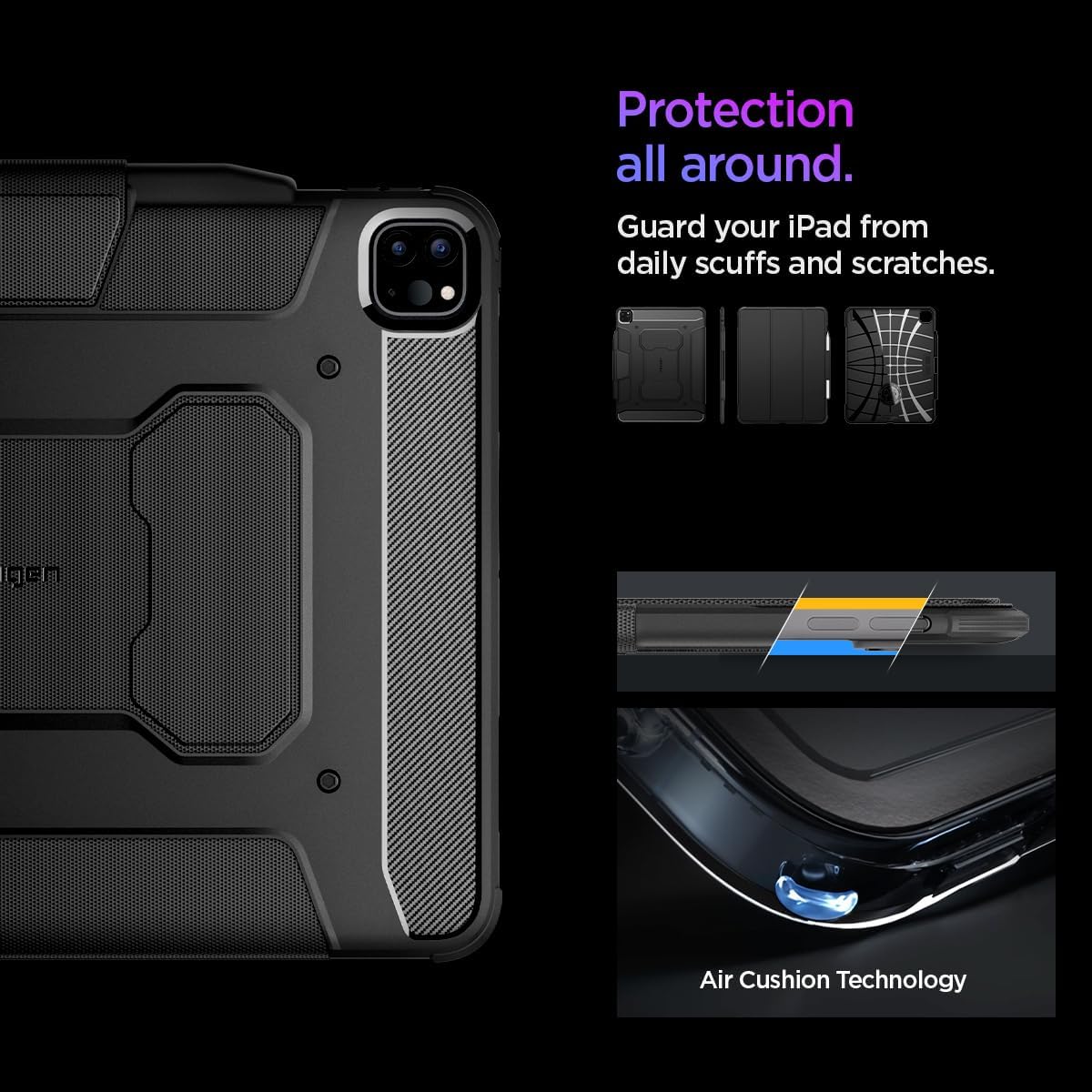 iPad Pro 13" Case (2024) Rugged Armor Pro