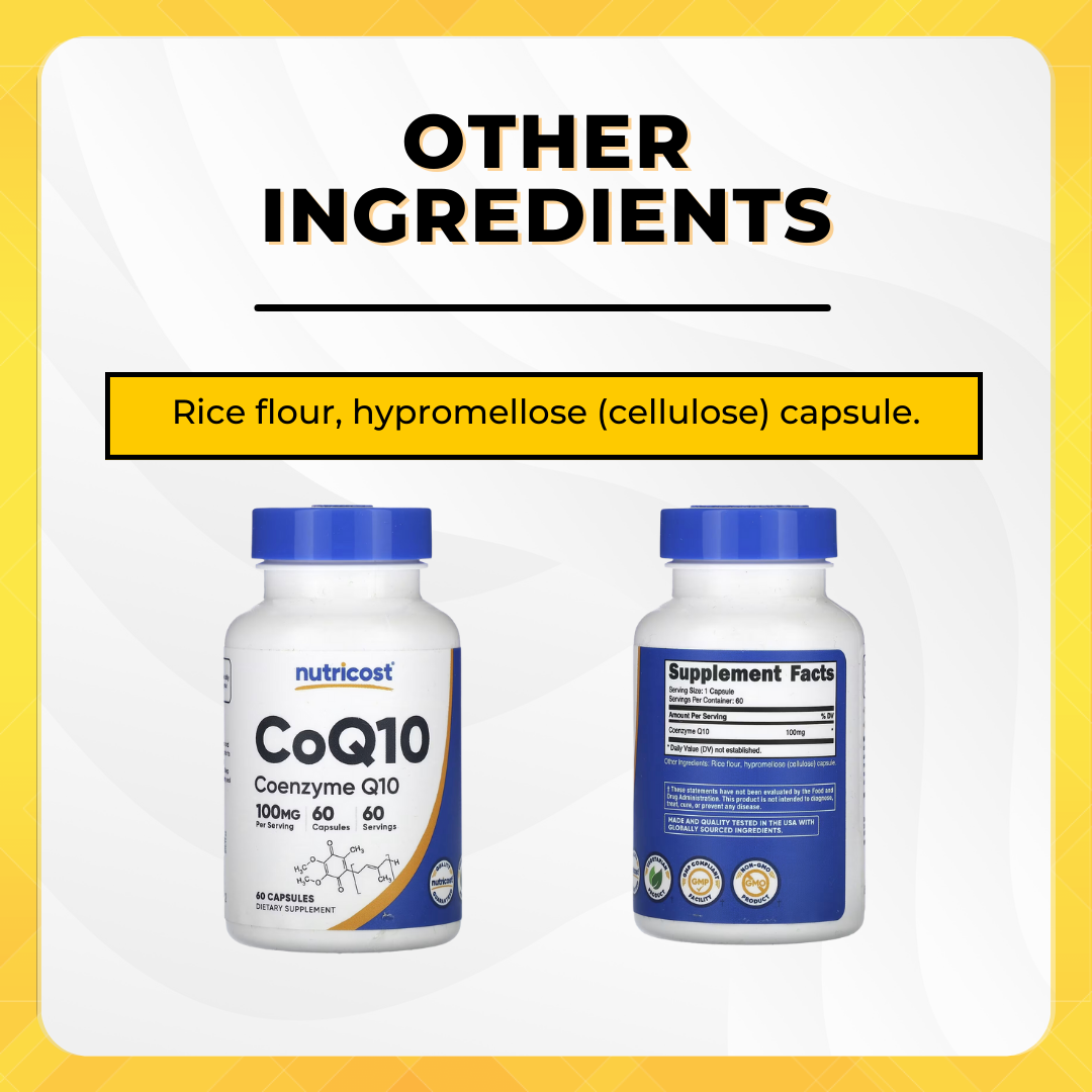 Nutricost CoQ10 - Other ingredient