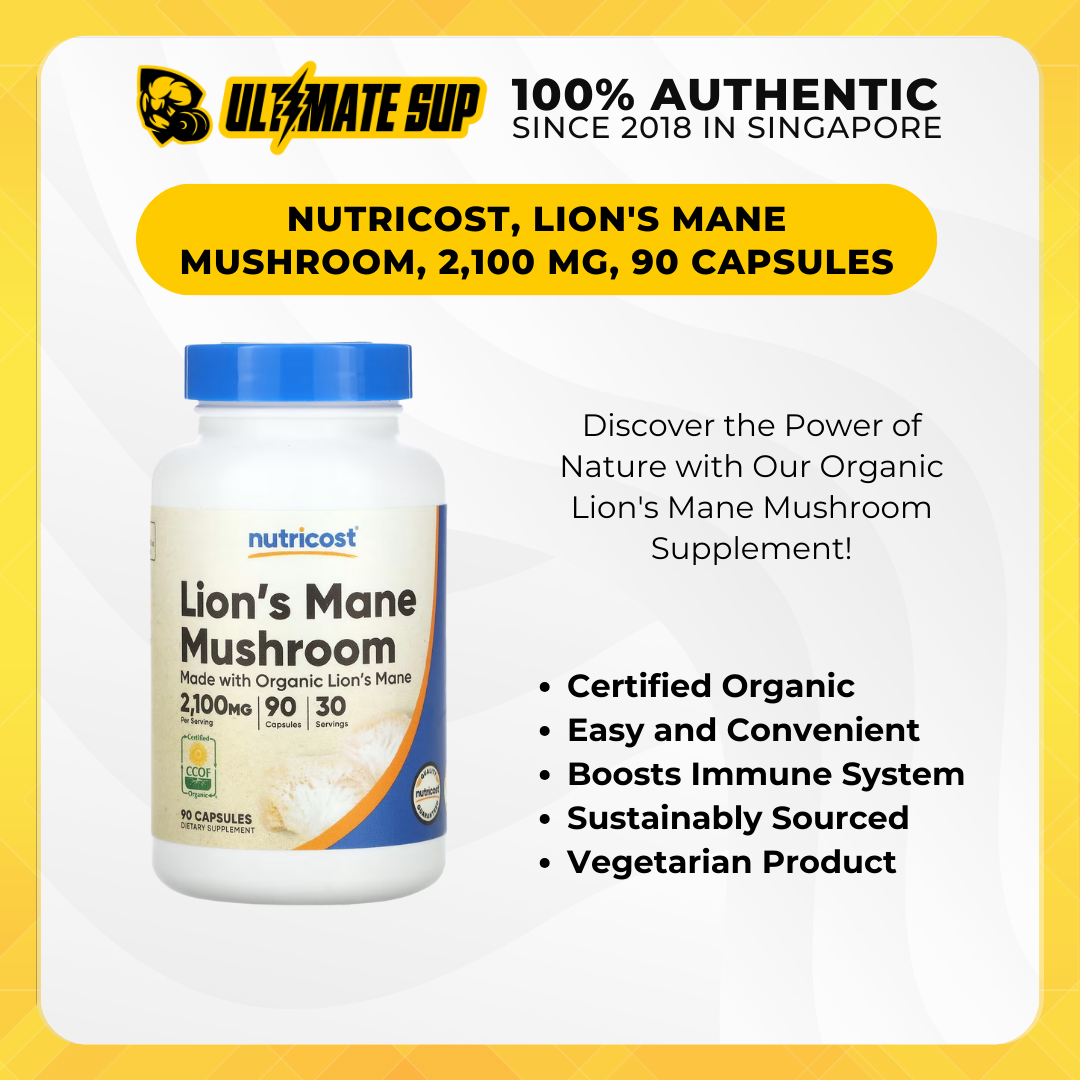 Nutricost Lion Mane - Introduction