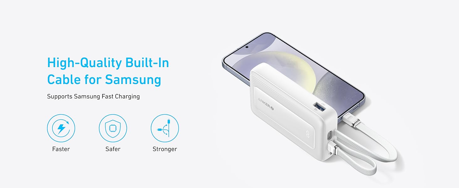 Anker Zolo Power Bank 10000mAh 30W with Built-in USB-C and