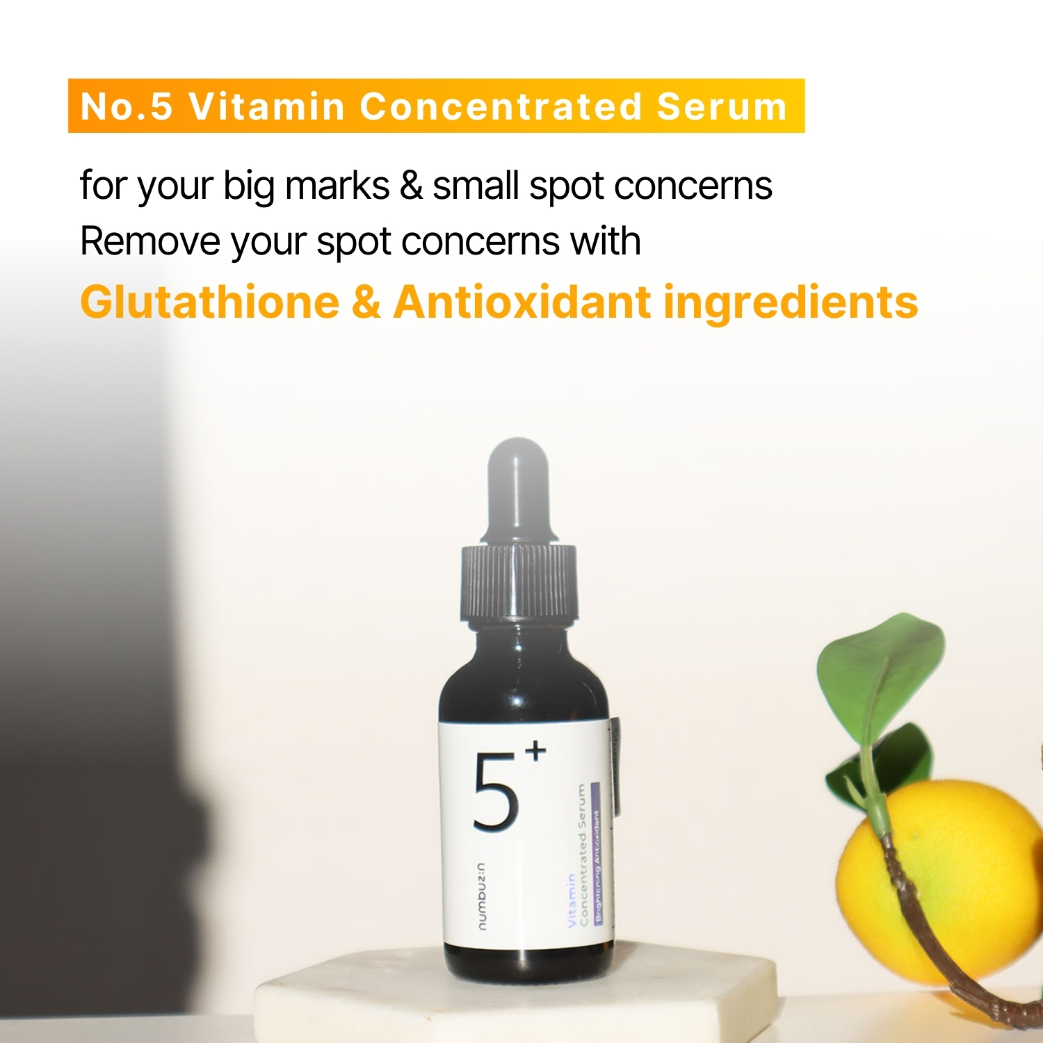 numbuzin No.5 Vitamin Glutathione Concentrated Serum 30ml | eBay