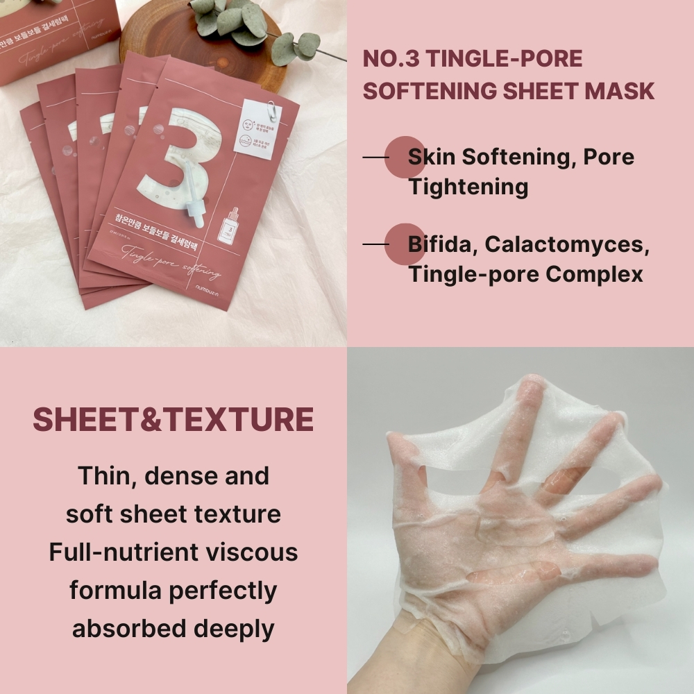 numbuzin Sheet Mask Set No.1-5 | Hydration and Moisturizing | eBay