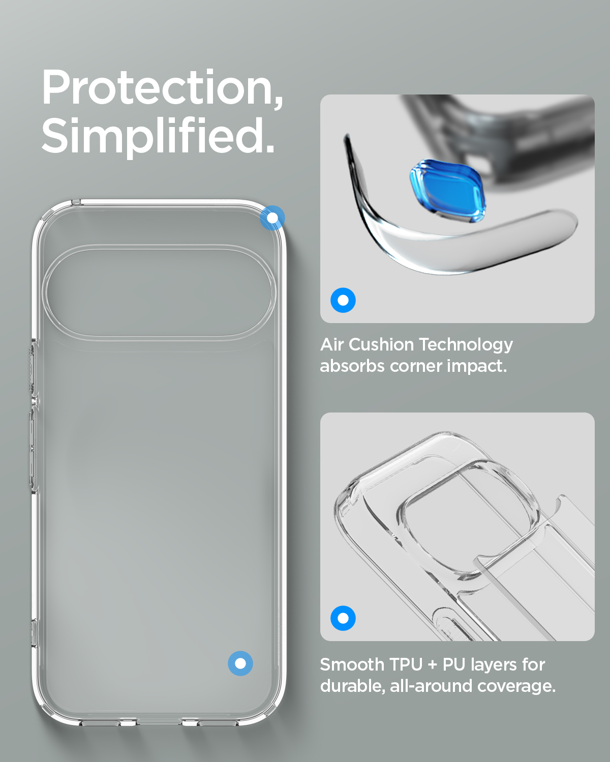 Google Pixel 11 Pro XL Case Ultra Hybrid - Spigen Singapore