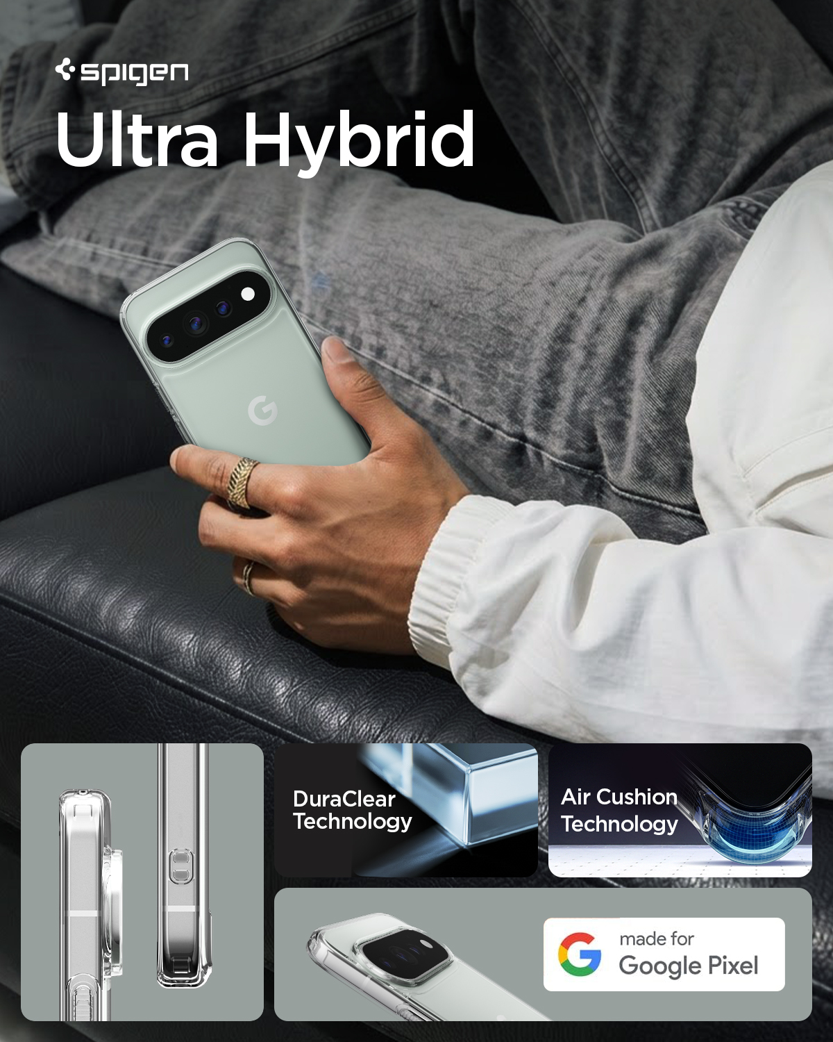 Google Pixel 11 Pro XL Case Ultra Hybrid - Spigen Singapore