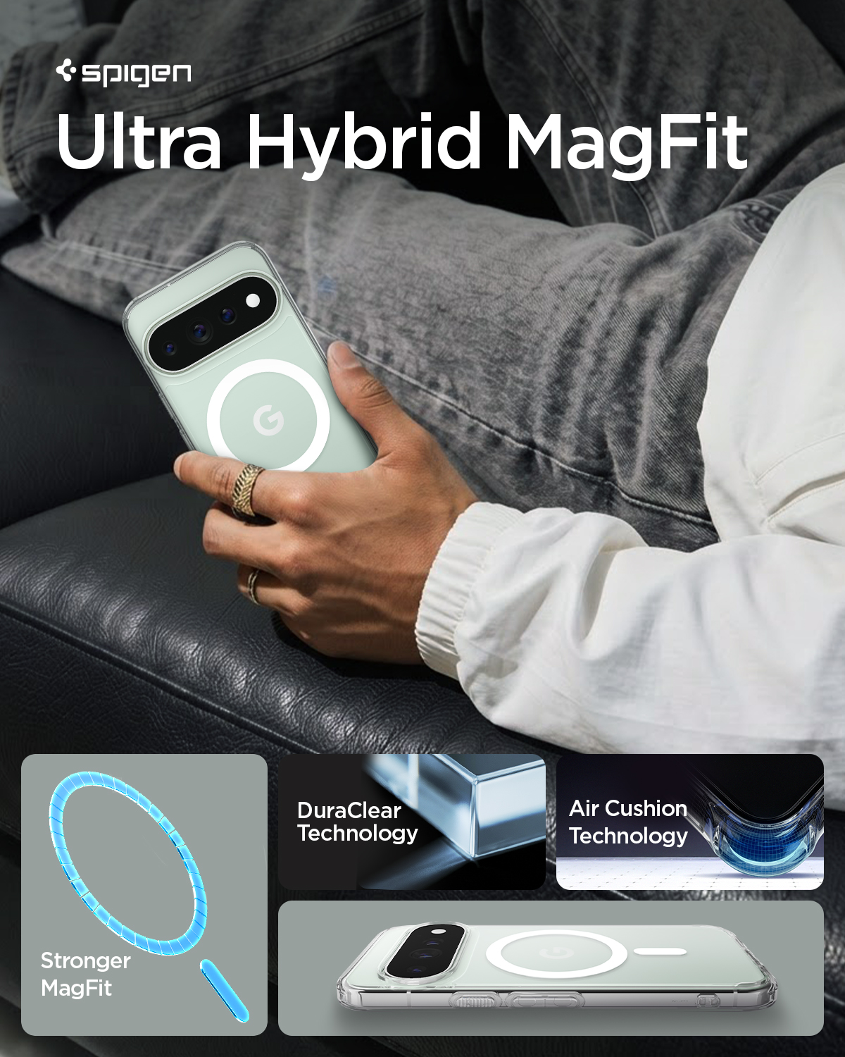 Google Pixel 11 Pro XL Case Ultra Hybrid MagFit - Spigen Singapore