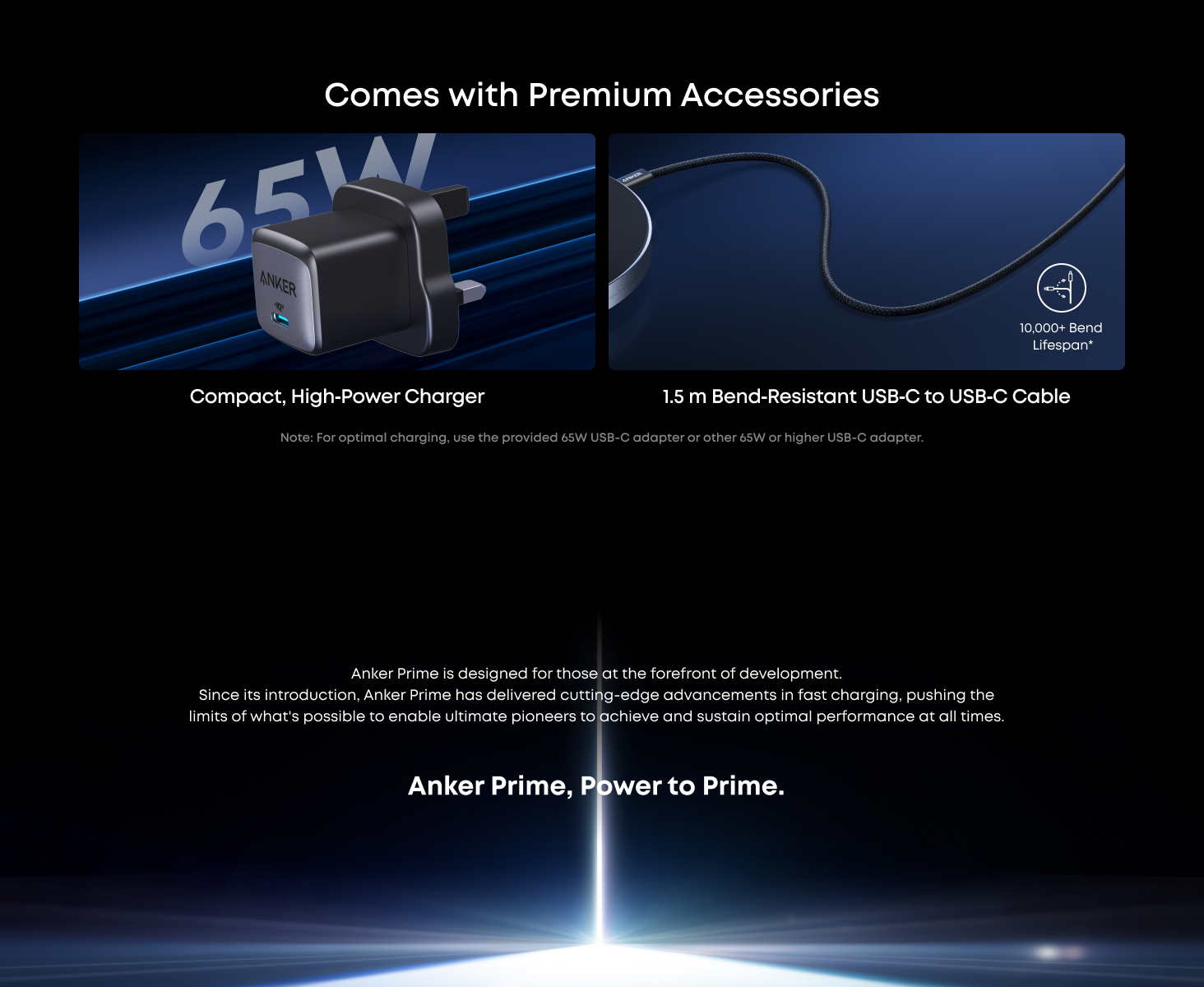 Anker Prime Wireless 3-in-1 Charging Station AirCool Dock Stand Magnetic Charger B25X7