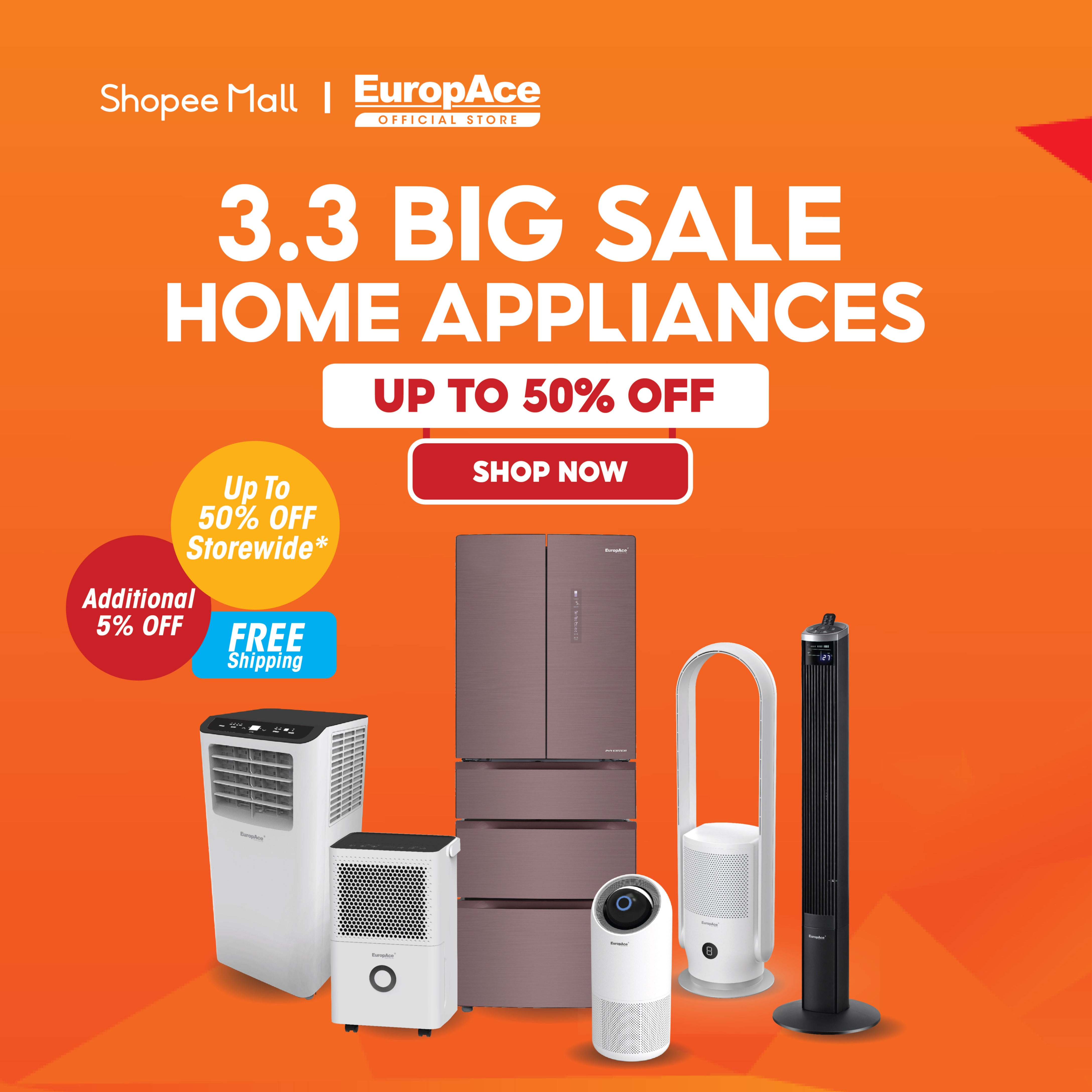 EuropAce Official Store, Online Shop Mar 2023 Shopee Singapore
