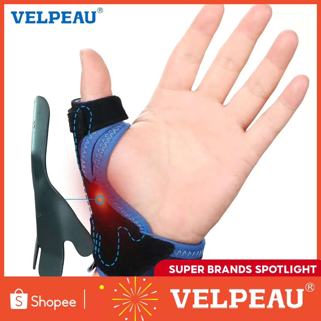 VELPEAU Thumb Support Thumb Brace Wrist Strap - CMC Joint Thumb Spica ...