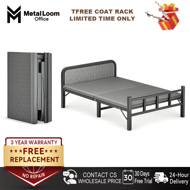 folding bed Lunch break folding bed office single recliner simple portable folding bed hospital escort bed