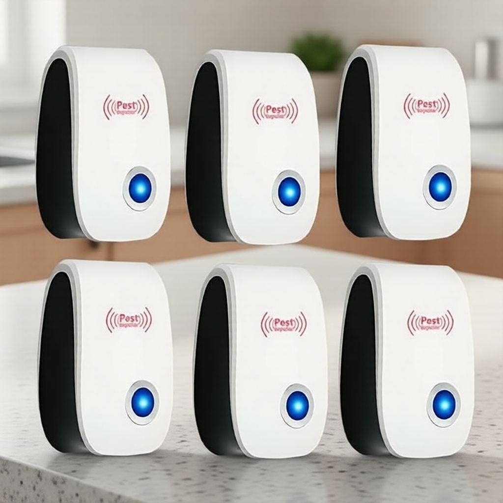 Budget Ultrasonic Pest Repeller - Keeps Flies & Bats Away Effectively