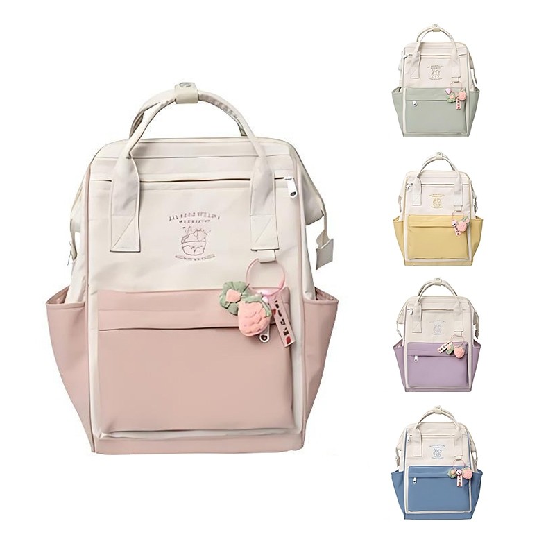 SY|i_#B0010=Ts^Backpack Women's Waterproof Large High School Bag Suitable for Cutex!Travel!yw{Stude