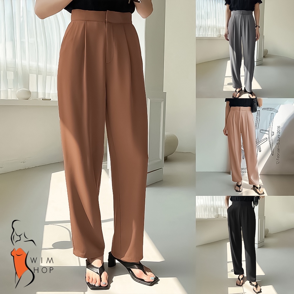 GIANA High Waist Loose Suit Trouser Office Pants for Women (wp016)
