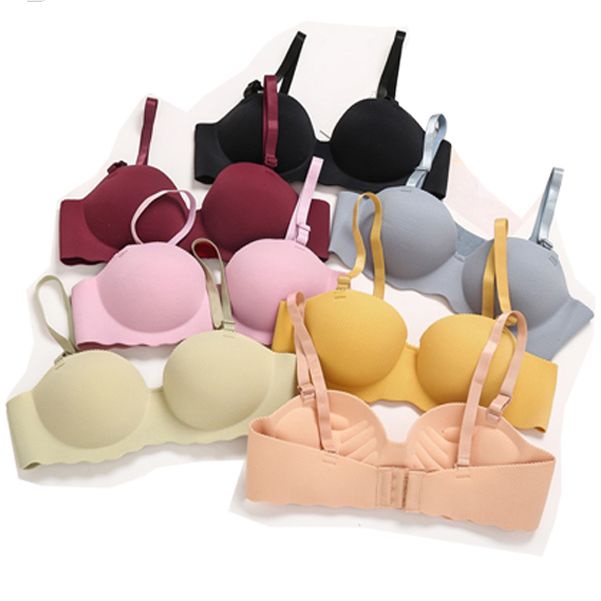 Seamless Women's Breathable Underwear Brassiere For Woman Sexy Lingerie Bralette Push Up Bra