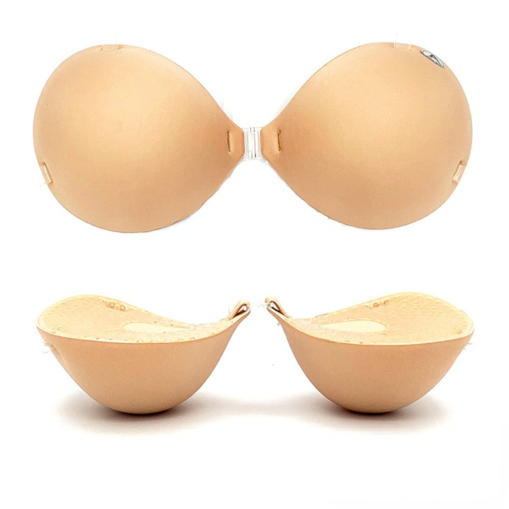 5CM Push Up Nipple Cover Bra - Invisible, Waterproof, Strapless, Reusable, Chest Lift for Women