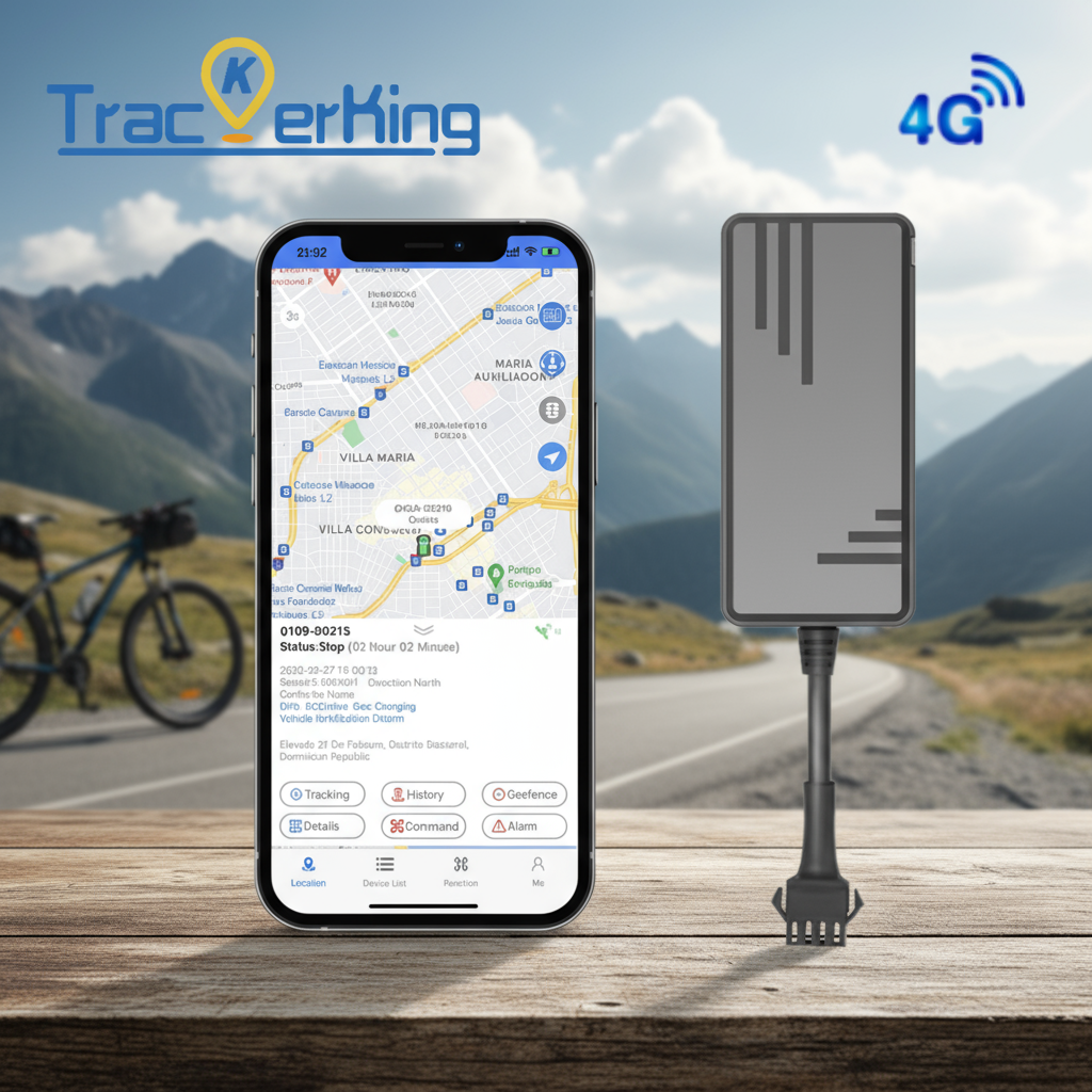 4G GPS Tracker for Car and Motorcycle J16 Southeast Asia Version Vehicle Satellite Tracking Device Easy Installation