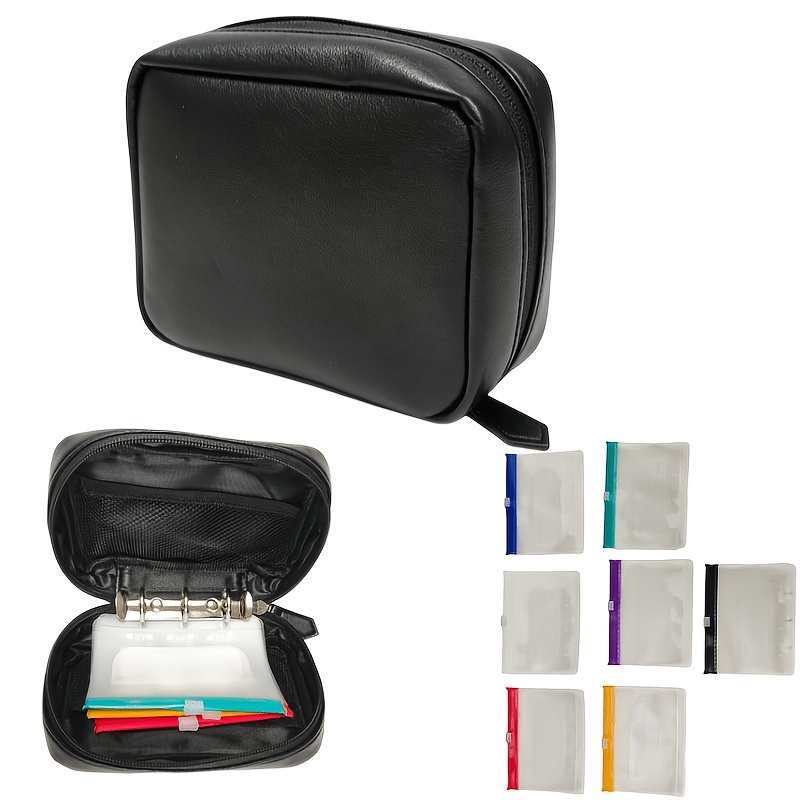 Waterproof Pill Pouch Set – 14 Color-coded Pouches, Writable Labels – for Daily Medication, Vitamins