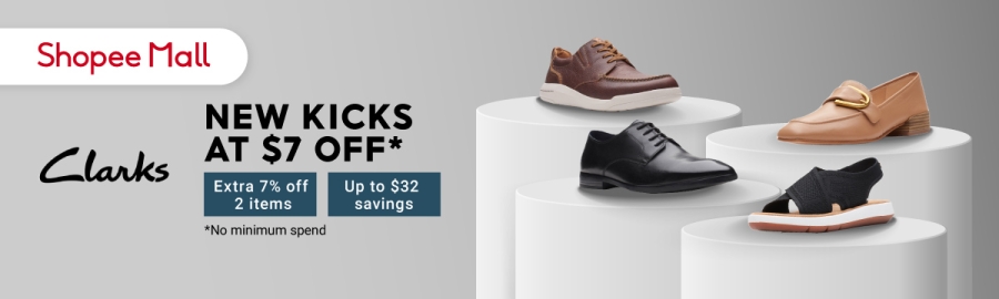 Clarks shopee sale