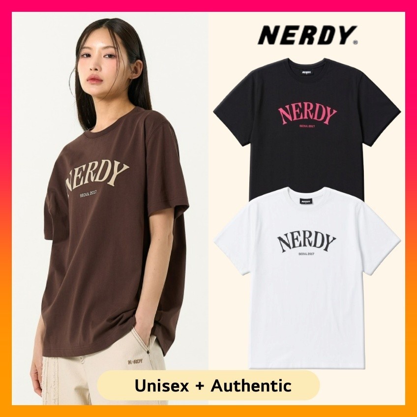 [ NERDY ]★韓国人気★2-LINE LOGO LONG SLEEVE T-SHIRT 210.jpg