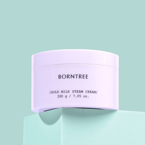 Borntree Gold Milk Steam Cream 200g Shopee Singapore
