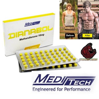 Db0l (Diiannab0l) Muscle Gain - Genuine Meditek Box Of 100 Tablets #4