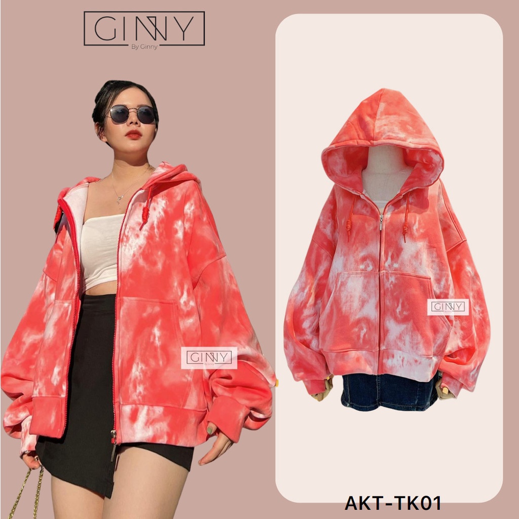 Áo Khoác Thun Loang Naomi TK-01 | Phiên bản chống nắng mới nhất nhà Ginny