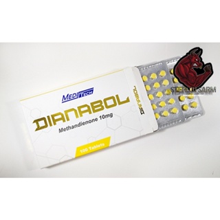 Db0l (Diiannab0l) Muscle Gain - Genuine Meditek Box Of 100 Tablets #3