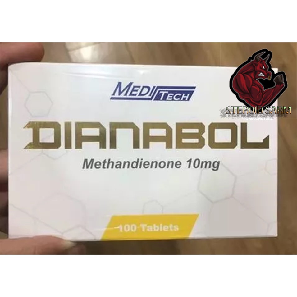 Db0l (Diiannab0l) Muscle Gain - Genuine Meditek Box Of 100 Tablets