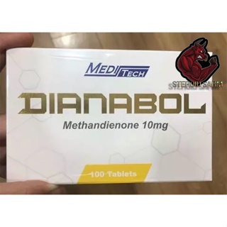 Db0l (Diiannab0l) Muscle Gain - Genuine Meditek Box Of 100 Tablets #1