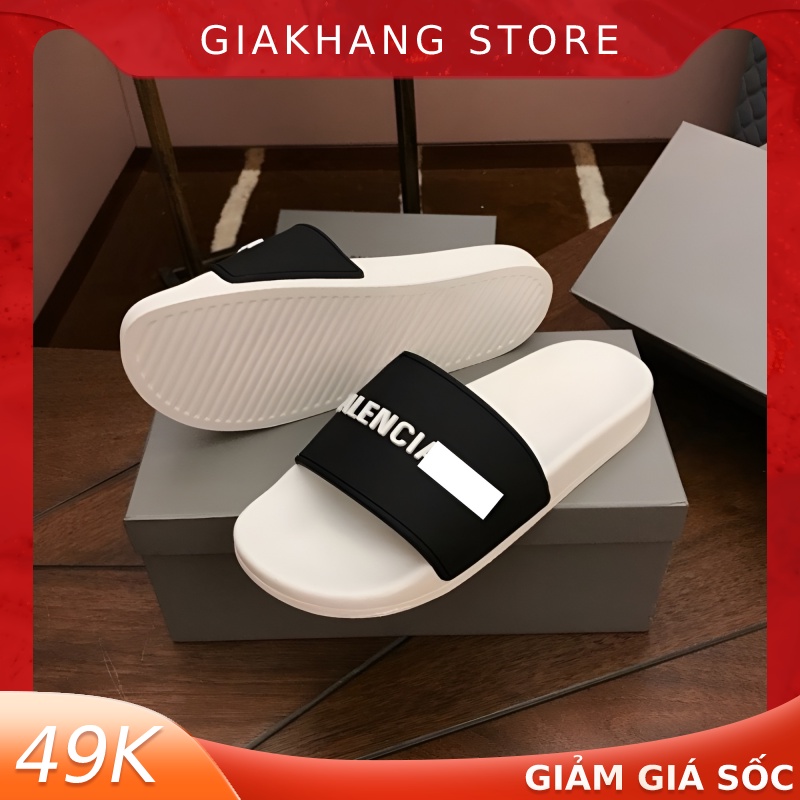 Dép nam nữ quai ngang Balen full màu dép đế dày Xanta BL010