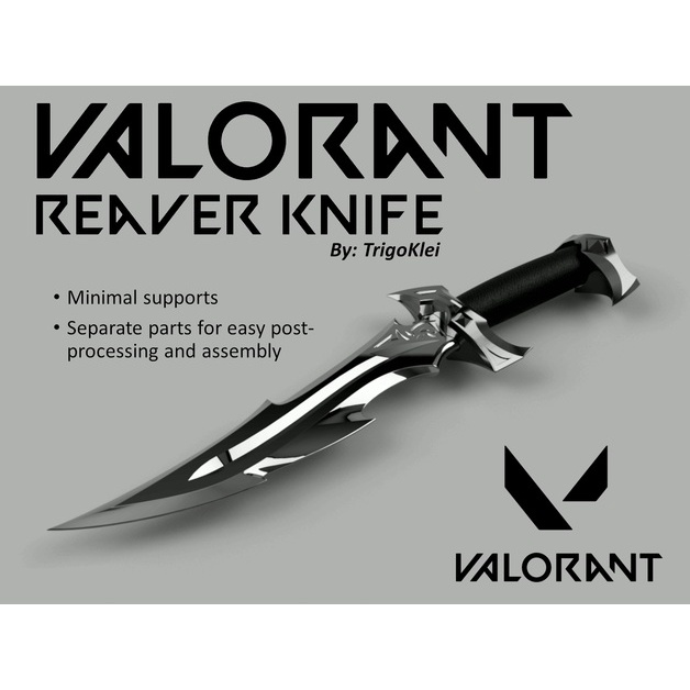 Valorant reaver có màu tỉ lệ 1:1 trưng bày không gây sát thương
