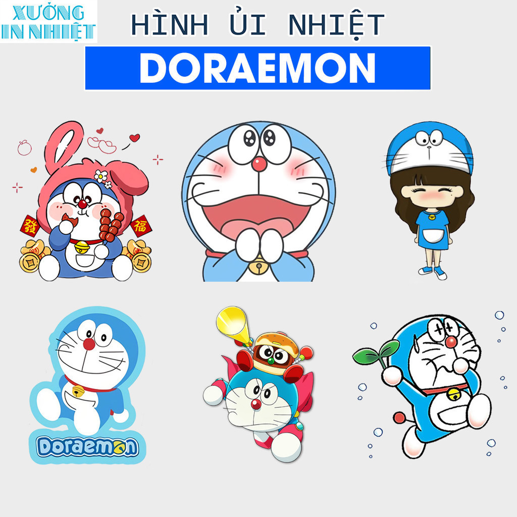 Hình Ủi Doraemon (Fan Art) Dễ Thương, Có In Theo Yêu Cầu 23