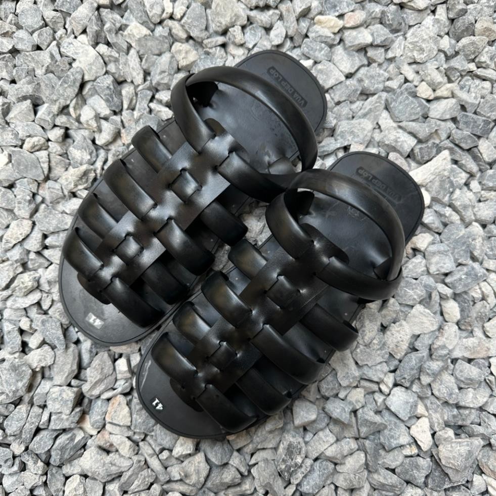 dép cao su 6 quai rọ hậu, thủ công của Vua dép lốp Phạm Quang Xuân, ảnh thật, bảo hành và sẵn hàng