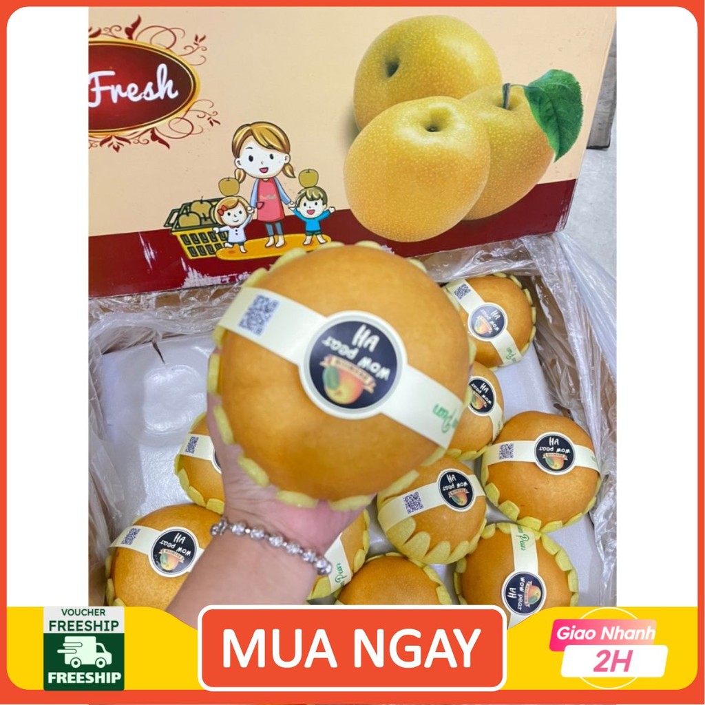[ GIAO HỎA TỐC HCM ] [ JENNY FRUIT ]  Lê nâu và lẻ sữa Hàn Quốc