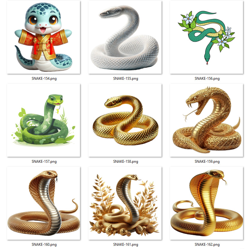 Hình Ủi Nhiệt Con Rắn Tuổi Tỵ 2025 18-Miếng Dán Ủi Quần Áo, Có In Theo Yêu Cầu