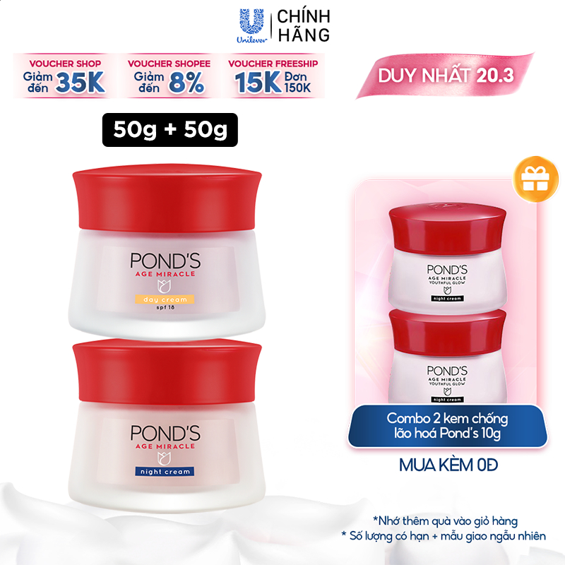 Quà tặng mẹ chồng 8 3 Kem dưỡng da chống lão hoá ngày và đêm