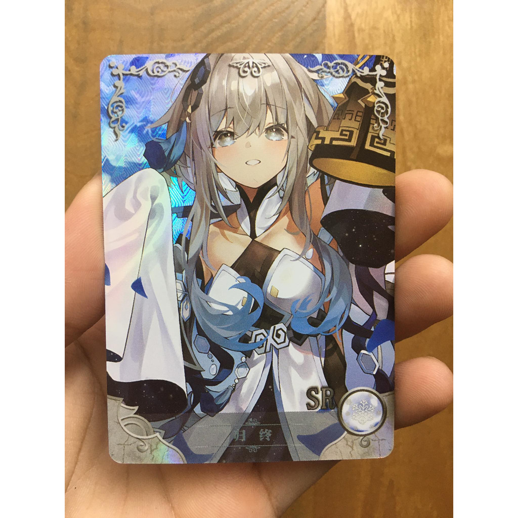 (Rain15) Thẻ bo góc nhân vật Guizhong – Genshin Impact NS-09 – SR