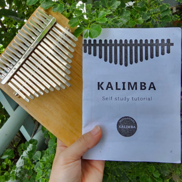 25 TAB KALIMBA Tập sổ tay hướng dẫn chỉnh âm đàn kalimba Tip kalimba, Hint Kalimba